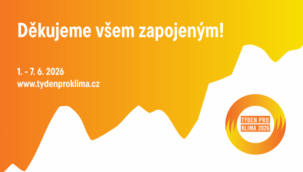 Týden pro klima 2026 se chýlí konci - děkujeme všem zapojeným!